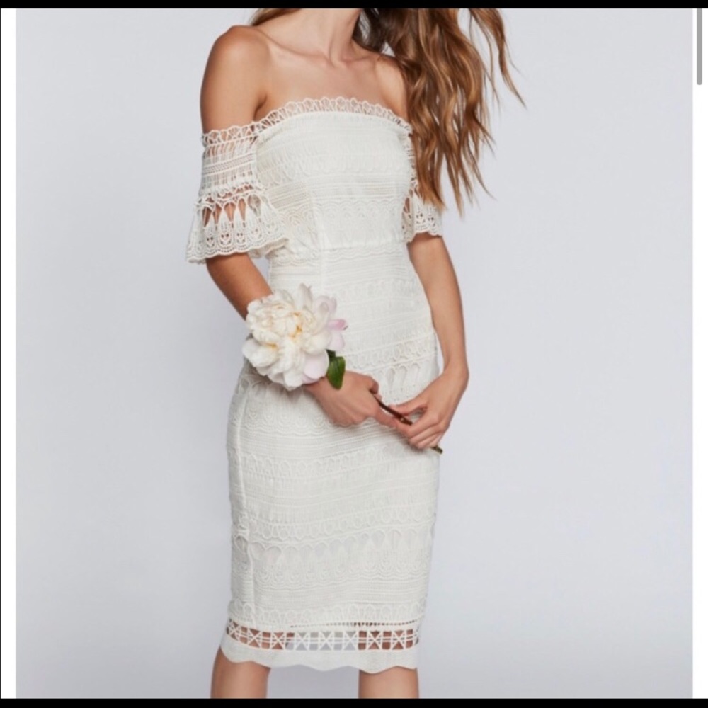 Free People Lace Midi